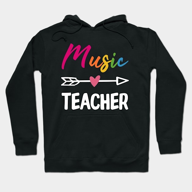 Music Teacher Hoodie by Daimon